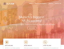 Tablet Screenshot of munam.org